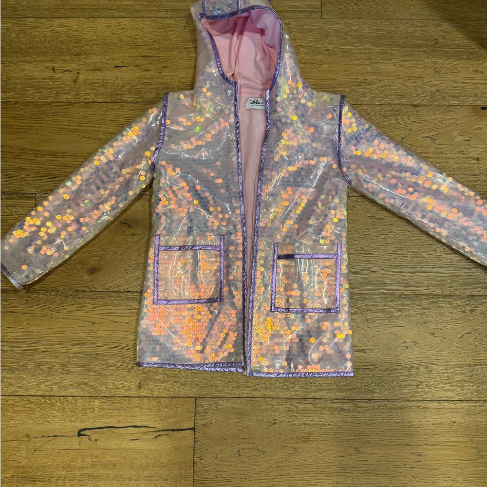 Glittery Pink Kids Jacket by